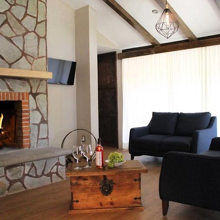 Cabanas La Vid Del Bosque Hotell Tapalpa Exteriör bild